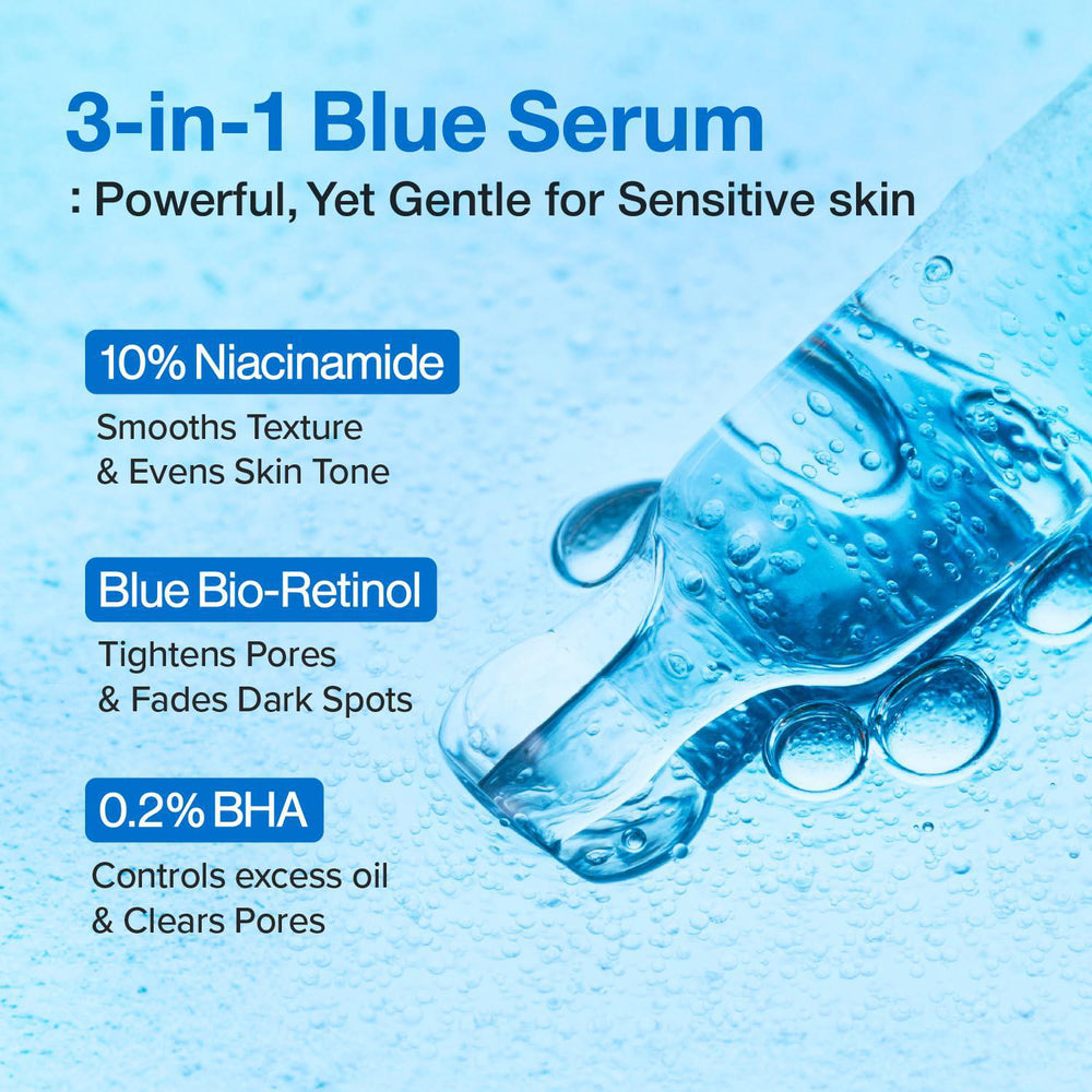 
                      
                        Numbuzin No.3 Retinol Serum Blue Bio-Retinol Pore Refining Serum 韩国Numbuzin3号蓝色生物视黄醇毛孔细致精华液 30mL
                      
                    