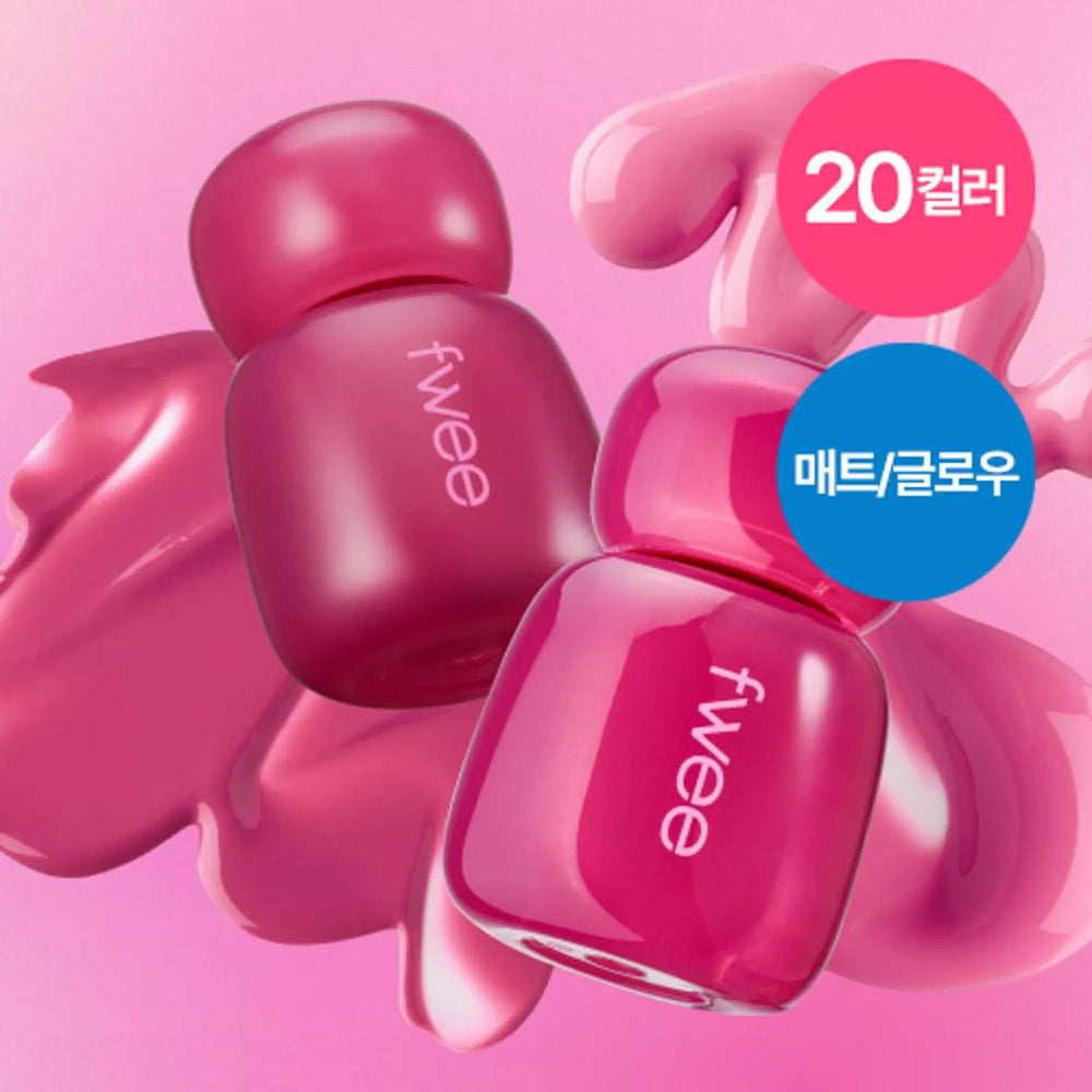 Fwee Pink Obsession Stay-Fit Lip Tint 韩国半水光半哑光水润保湿唇釉 3.8g