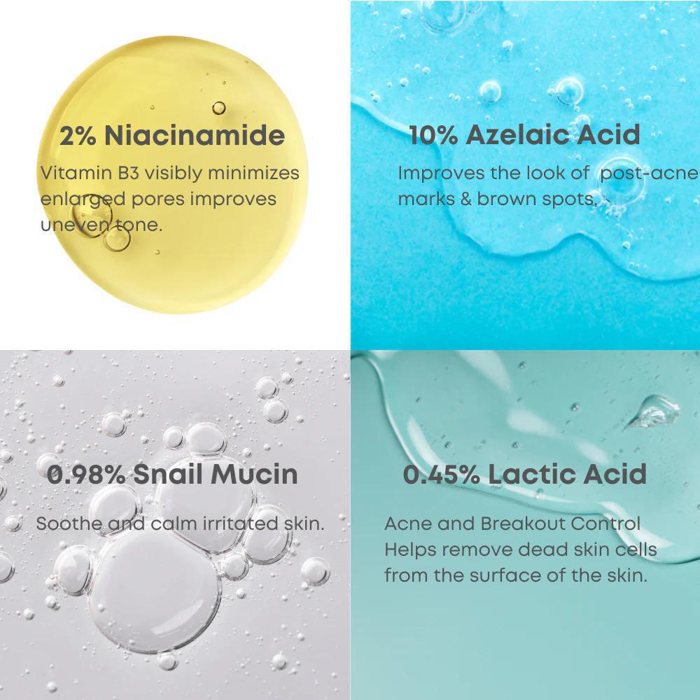
                      
                        NINELESS Azelaic Acid Serum 韩国NINELESS壬二酸精华 30mL
                      
                    