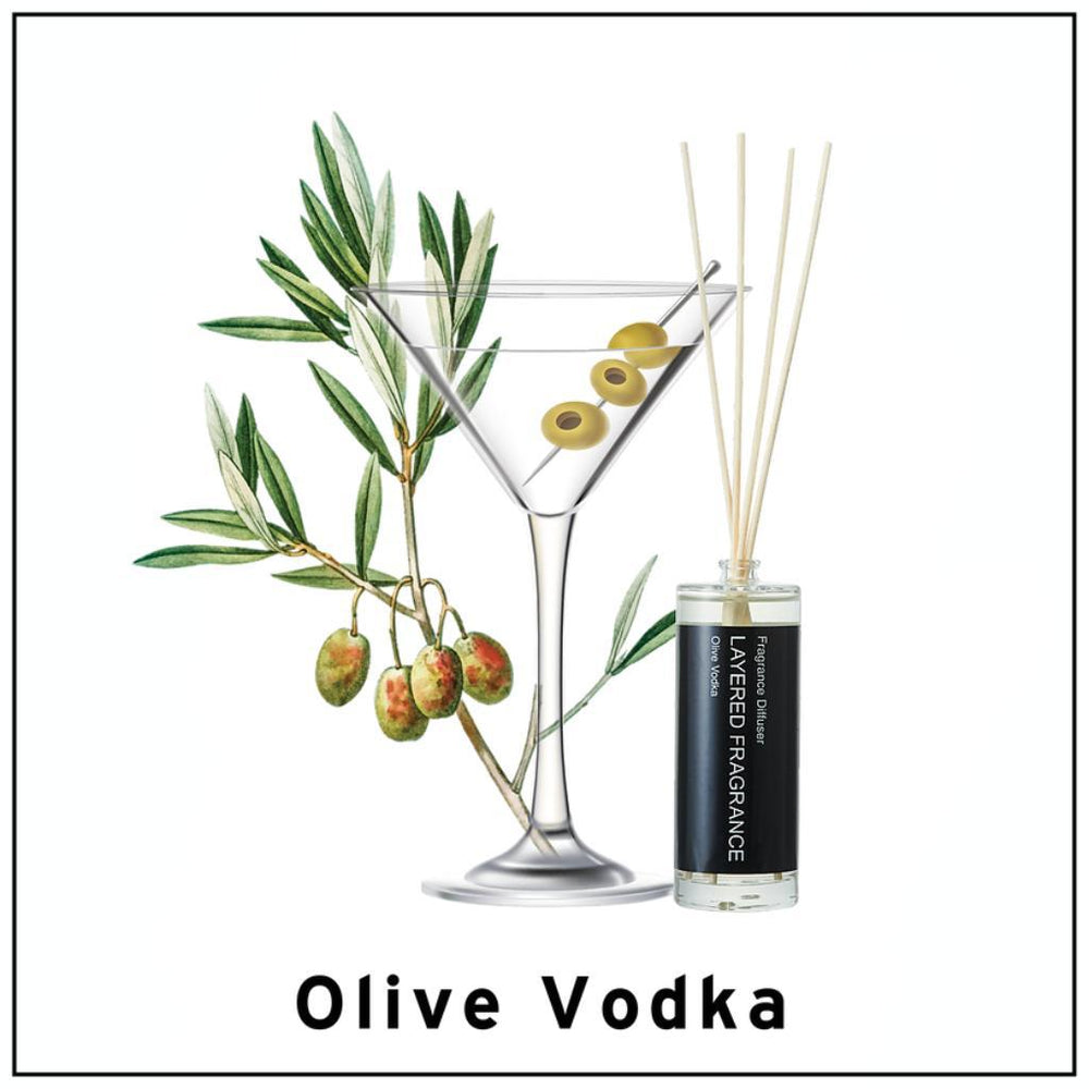 Layered Fragrance Diffuser 100ml Olive Vodka 橄榄伏特加液体香薰