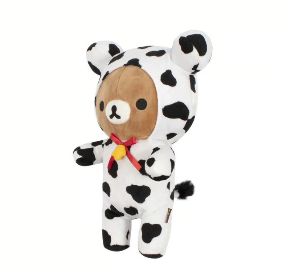 
                      
                        San-X Rilakkuma standing cow 轻松熊奶牛套装毛绒玩具
                      
                    