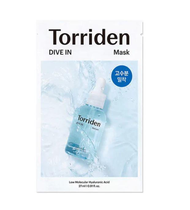 
                      
                        Torriden Dive-In Low Molecule Hyaluronic Acid Mask Pack 低分子透明质酸深层保湿面膜 27ml
                      
                    