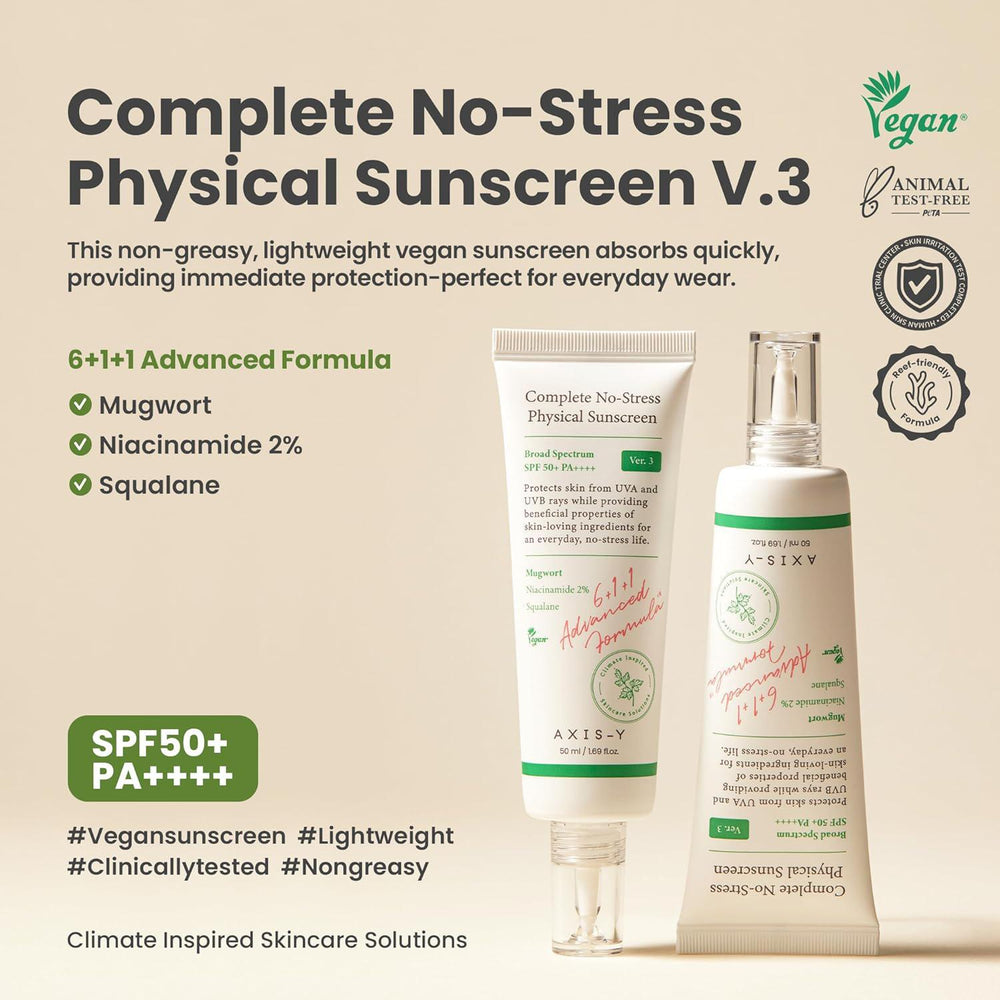 
                      
                        AXIS-Y Sunscreen 安舒研防晒霜 SPF50+ PA+++ 50mL
                      
                    