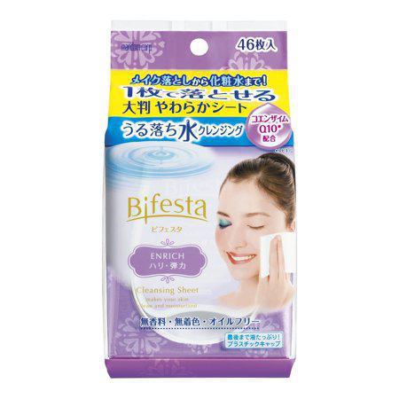 Mandom Bifesta Cleansing Sheet Enrich 曼丹卸妆巾（弹力）