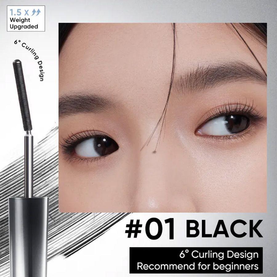 Judydoll 3D Slender Curled Metal Mascara-Curved 橘朵卷发棒睫毛膏