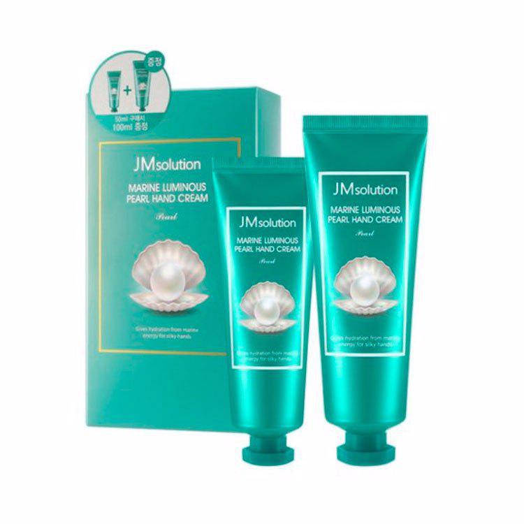 JMsolution Pearl Hand Cream Set 肌司研珍珠护手霜套装 50mL+100mL