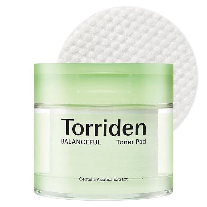 Torriden Balanceful Toner Pad  雪草舒缓洁肤棉片 180ml (60ea)