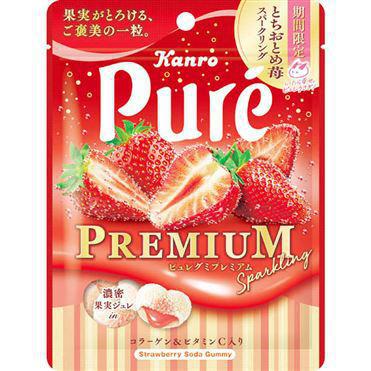 Kanro Pure Premium Gummy  Kanro心形软糖 54g