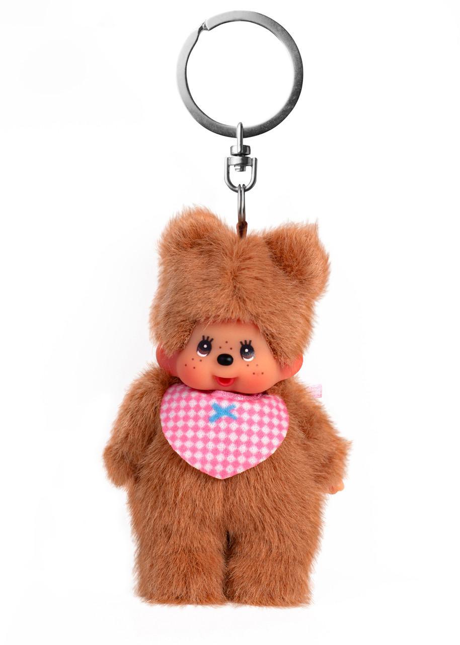 Monchhichi Cute Bearchhichi Keychain Plush 蒙奇奇可爱钥匙扣毛绒玩具
