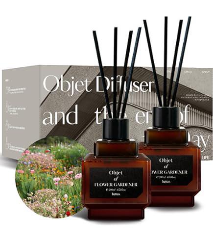 Hetras Objet Diffuser 2P Set 韩国Hetras室内香氛扩香瓶2瓶装 200mL x 2