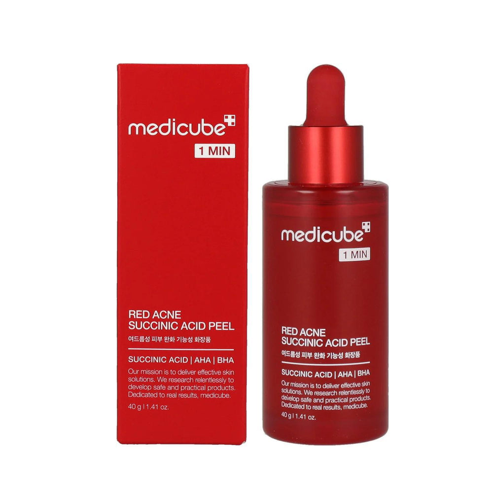 Medicube Red Acne Succinic Acid Peel 美蒂秋芙红色痤疮琥珀酸换肤精华 40g