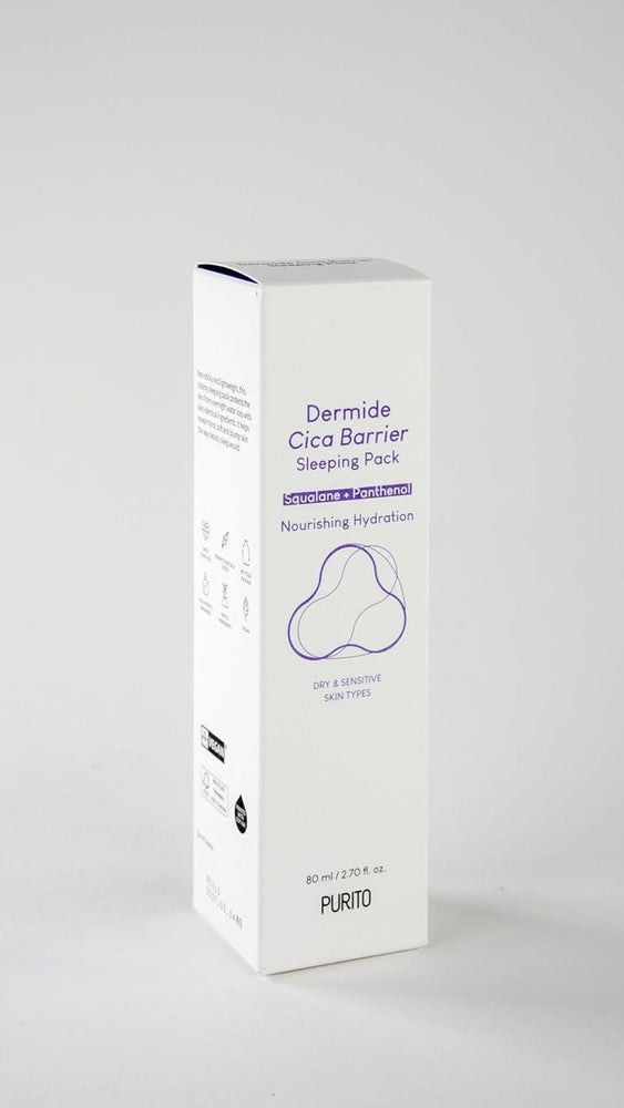 
                      
                        Purito SEOUL Dermide Cica Barrier Sleeping Pack 韩国积雪草睡眠免洗面膜补水舒缓屏障夜间修复 80mL
                      
                    