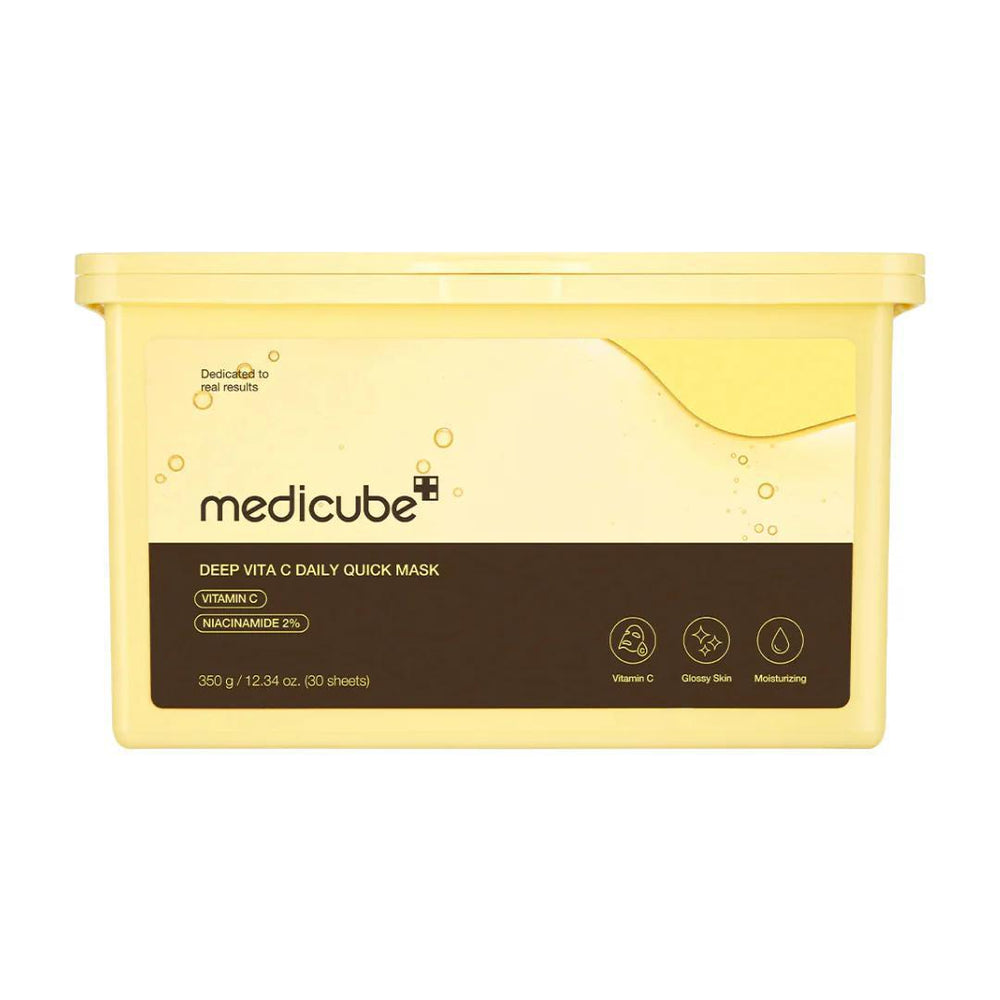 Medicube Deep Vita C Daily Quick Mask 美蒂秋芙维他命C每日急救面膜 30 Sheet