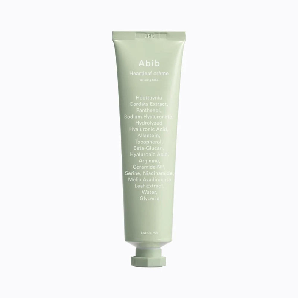 Abib Heartleaf creme Calming Tube 阿彼芙鱼腥草滋润保湿面霜 75ml