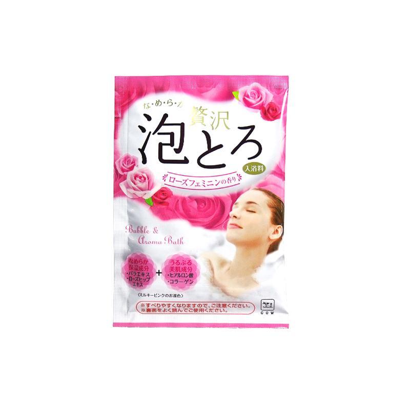 Cow Bubble Bath Powder Rose 牛乳石碱泡泡入浴剂 - 玫瑰