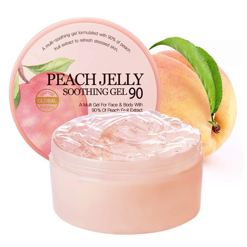 Skinfood Peach Jelly Soothing Gel 韩国Skinfood桃子果冻舒缓凝胶 300mL