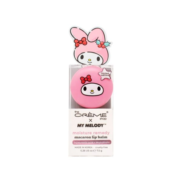 The Creme Shop X Sanrio Holiday 2023 Macaron Lip Balm (Moisture Remedy) 三丽鸥联名马卡龙润唇膏（保湿滋润）