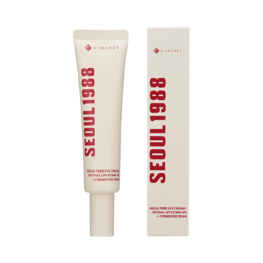 K-SECRET SEOUL 1988 Eye Cream - Retinal Liposome 4% + Fermented Bean 韩国K-SECRET1988眼精华4%视黄醇+大豆发酵提取物 30mL