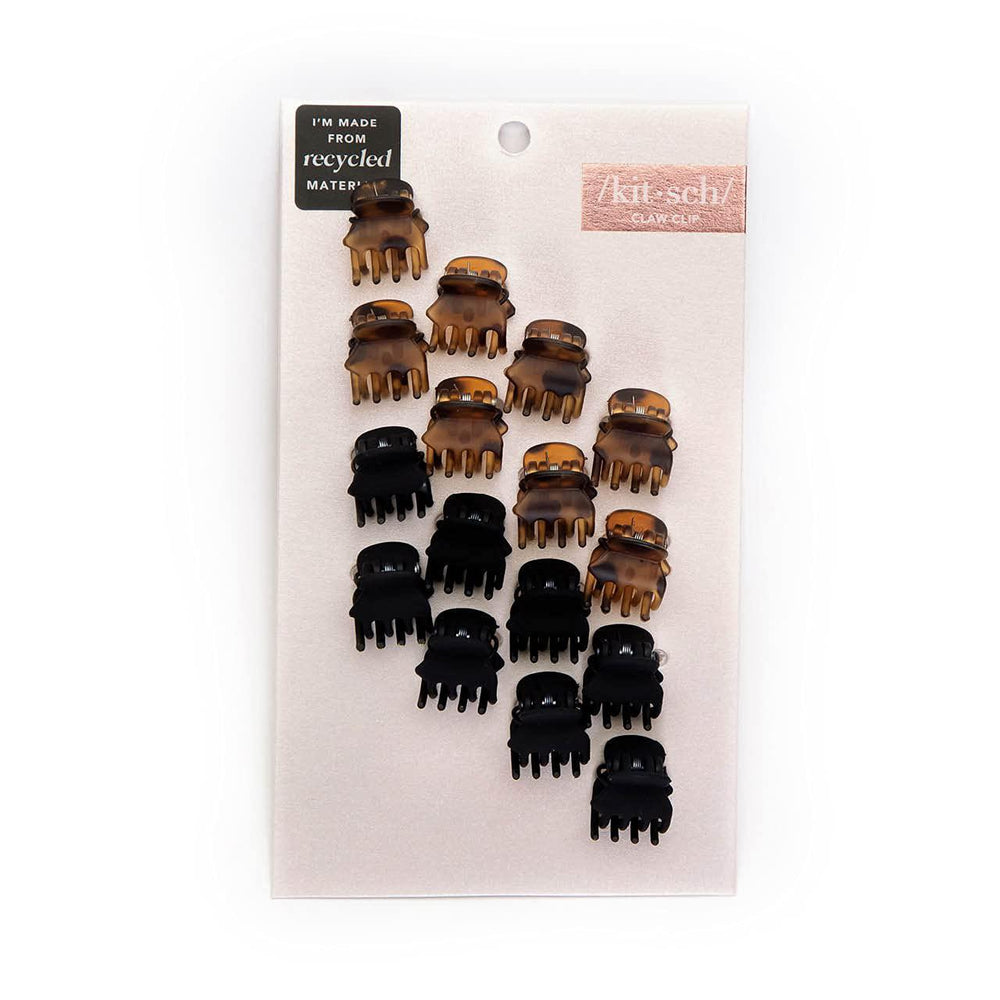 
                      
                        Kitsch Mini Classic Claw Clips 16pc 女士迷你小发夹 16件装
                      
                    