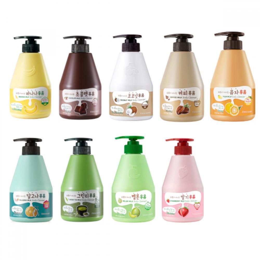 Kwailnara Milk Body Cleanser 韩国Kwailnara深层滋润沐浴露 560mL