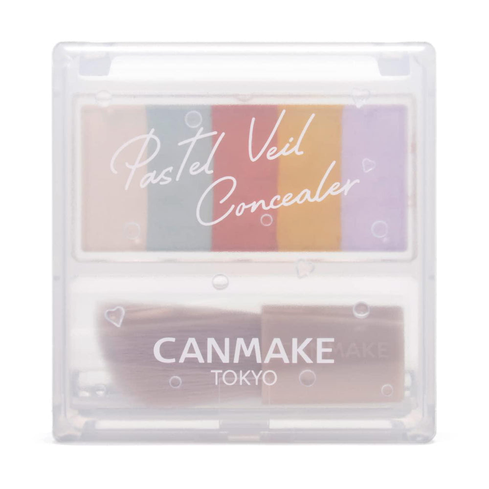 
                      
                        CANMAKE Pastel Veil Concealer 井田五色遮瑕高光修容粉 1.8g
                      
                    