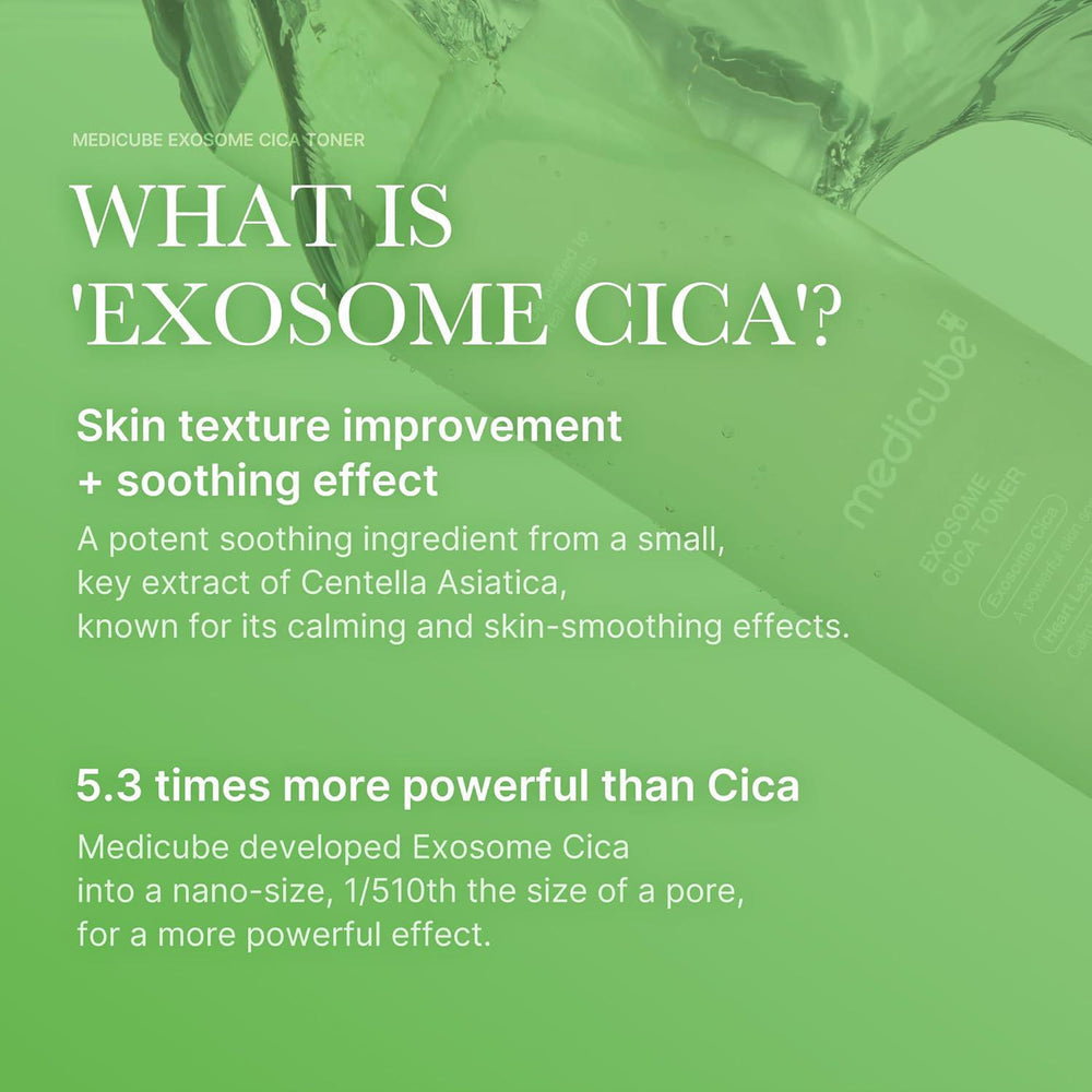
                      
                        Medicube Exosome Cica Calming Toner 美蒂秋芙积雪草保湿爽肤水 210mL
                      
                    
