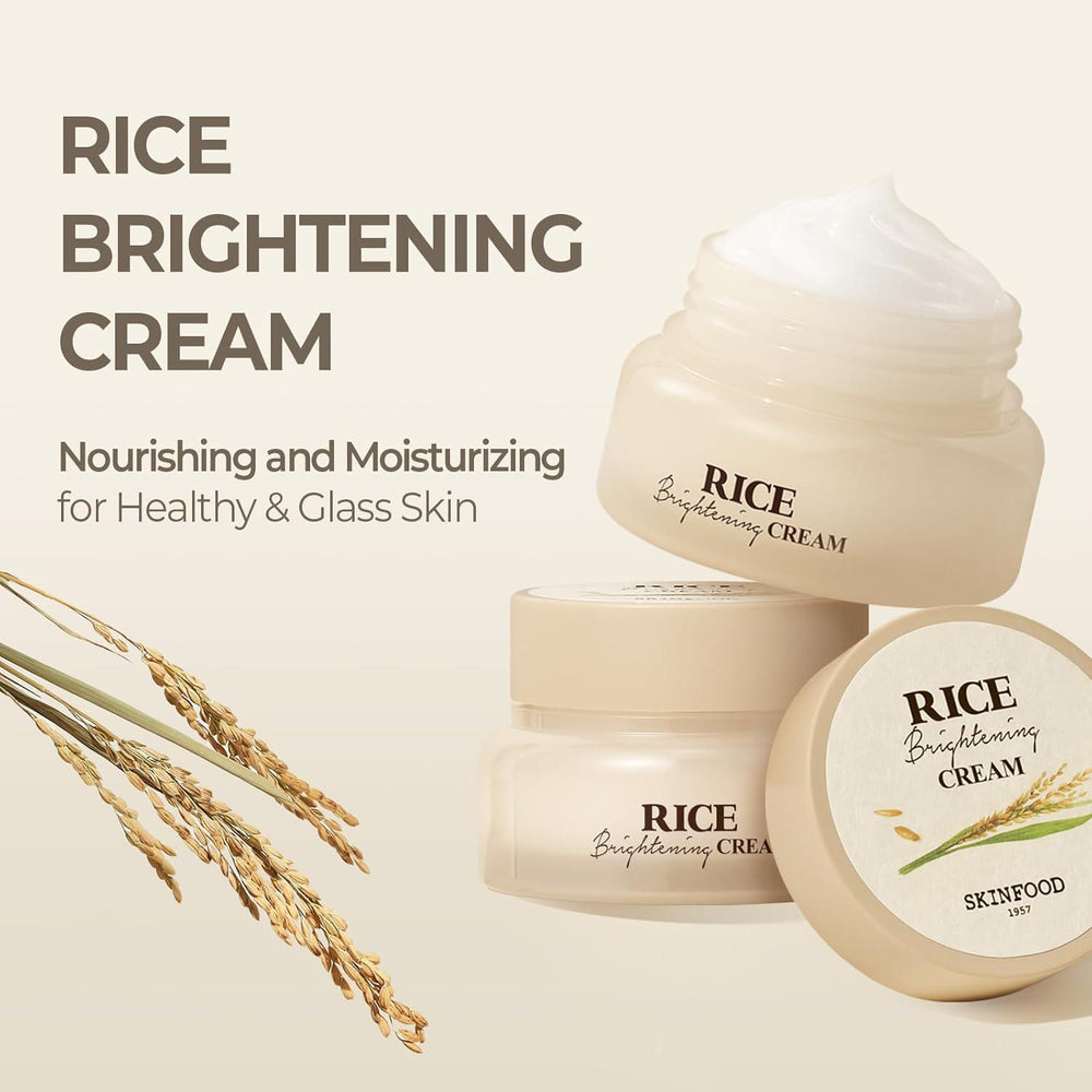 
                      
                        Skinfood Rice Brightening Cream 韩国Skinfood大米亮白保湿面霜 60mL
                      
                    