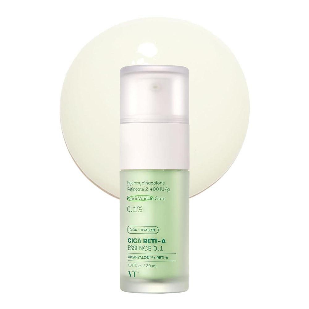 
                      
                        VT COSMETICS Cica Reti-A Essence 0.1 薇缔视黄醇精华液保湿维生素A 30mL
                      
                    
