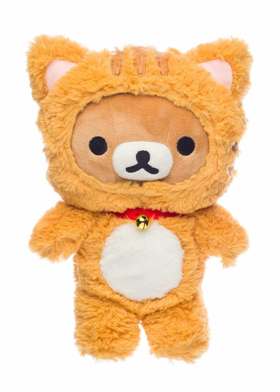 San-X Rilakkuma Original Dressed As A Fluffy Tiger 轻松熊原创老虎套装毛绒玩具