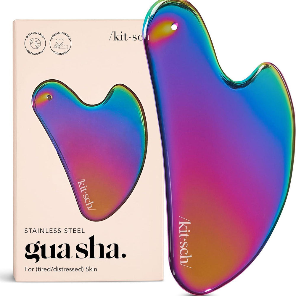 
                      
                        Kitsch Stainless Steel Gua Sha 不锈钢刮痧面部工具 1件
                      
                    