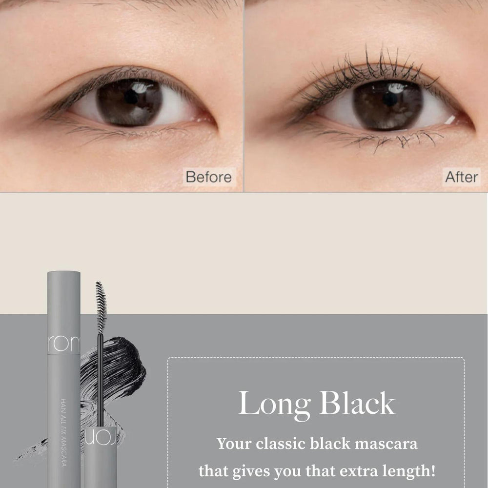 
                      
                        Rom&nd Han All Fix Mascara Long 柔魅得持久不晕染睫毛膏 7g
                      
                    
