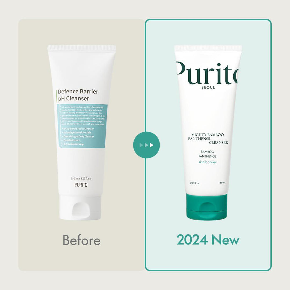 
                      
                        Purito SEOUL Mighty Bamboo Panthenol Cleanser 韩国Purito SEOUL泛醇温和保湿洗面奶 150mL
                      
                    