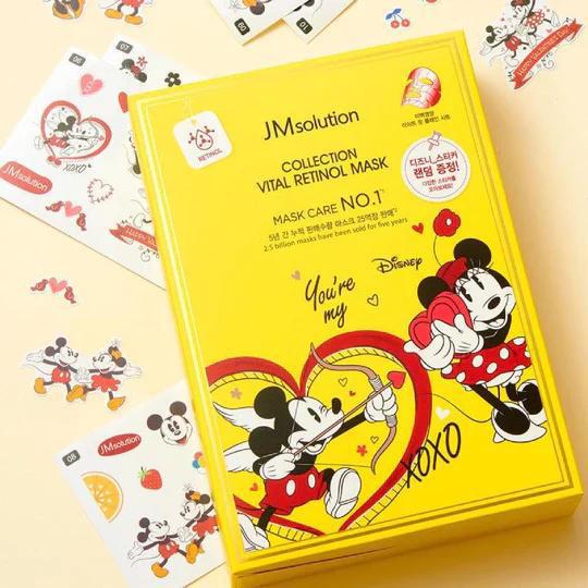 
                      
                        JMsolution Vital Retinol Mask Disney Collection 肌司研视黄醇面膜迪士尼系列 10pcs
                      
                    