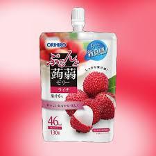 ORIHIRO Konjac Jelly Lychee 蒟蒻荔枝味果冻 30g