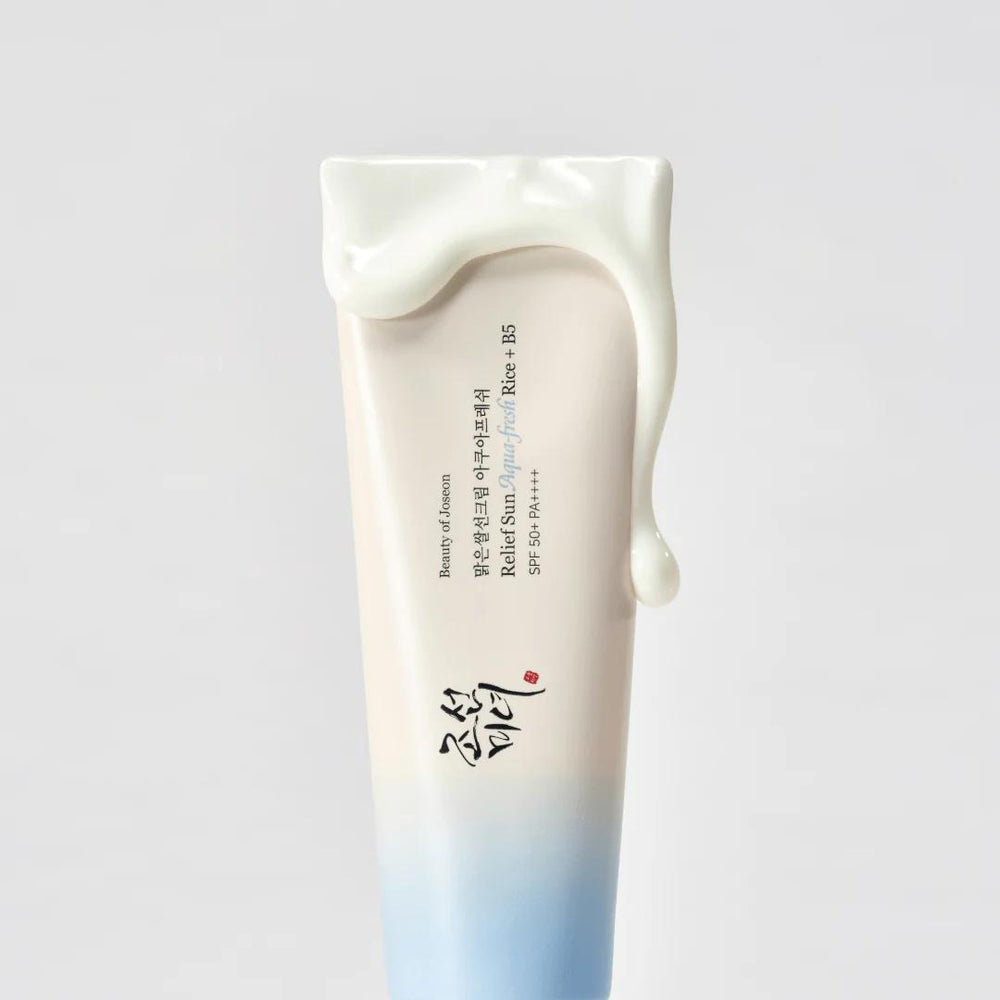 
                      
                        Beauty of Joseon Relief Sun Aqua-fresh Rice+B5 朝鲜美人大米舒缓防晒水润清新防晒霜 SPF50+ PA++++
                      
                    