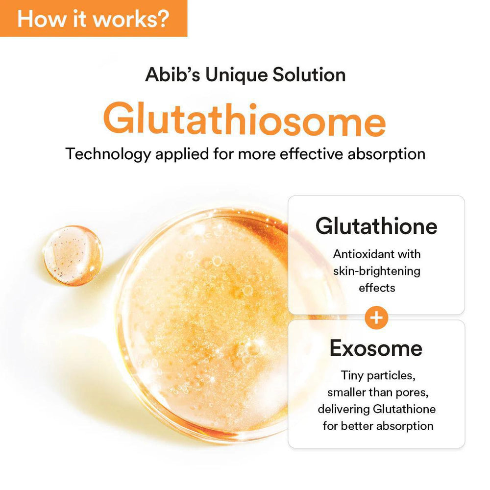 
                      
                        Abib Glutathiosome Dark Spot Serum Vita Drop 阿彼芙谷胱甘肽舒缓保湿精华液 50mL
                      
                    