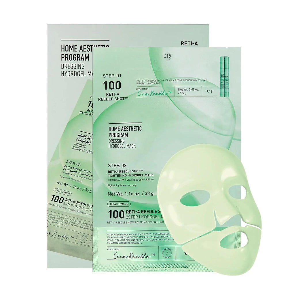 VT COSMETICS 2-Step Reti-A Reedle 薇缔两步水凝胶保湿面膜