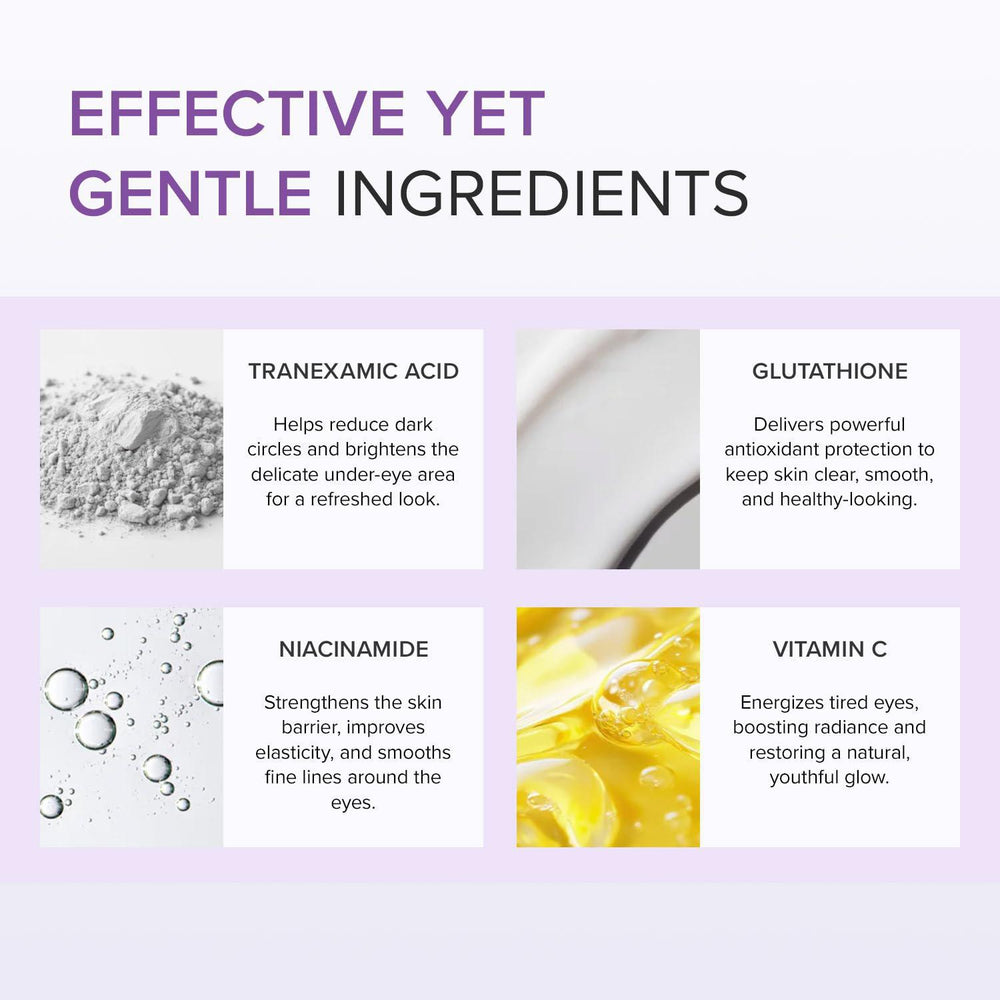 
                      
                        Mary&May Tranexamic Acid + Glutathion Eye Cream 媄茵雅氨甲环酸+谷胱甘肽眼霜 30mL
                      
                    