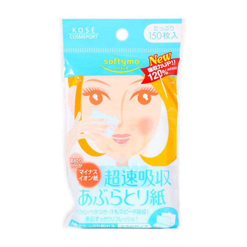 KOSE SOFTYMO OIL BLOTTING PAPER MINUS ION