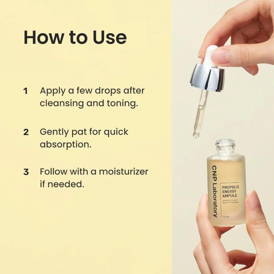 
                      
                        CNP Laboratory Propolis Energy Active Amplue Serum 希恩派蜂蜜光泽精华液 15mL
                      
                    