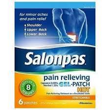 Hisamitsu Salonpas Gel-Patch Hot 6CT MS-876B 撒隆巴斯 加热凝胶贴 强力缓解酸痛感