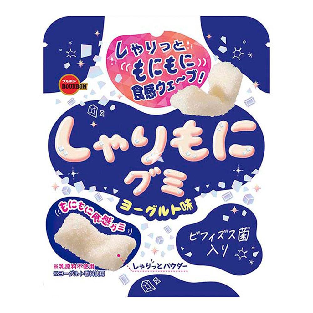 BOURBON Sharimoni Gummy Yogurt Flavour 布尔本条形果汁软糖酸奶味 57g