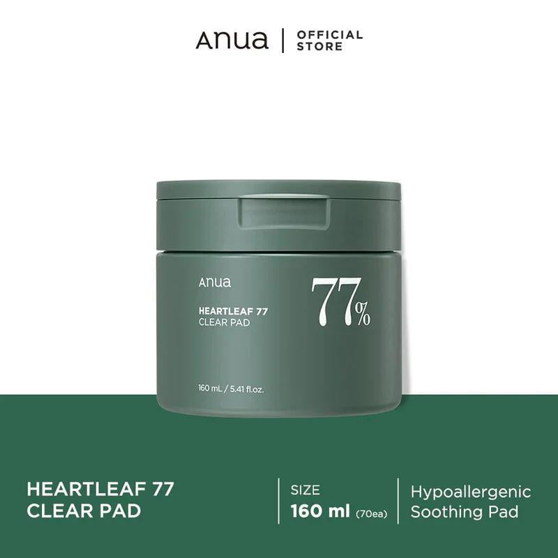 
                      
                        ANUA Heartleaf 77% Toner Pad 韩国ANUA补水爽肤棉片 70ea
                      
                    