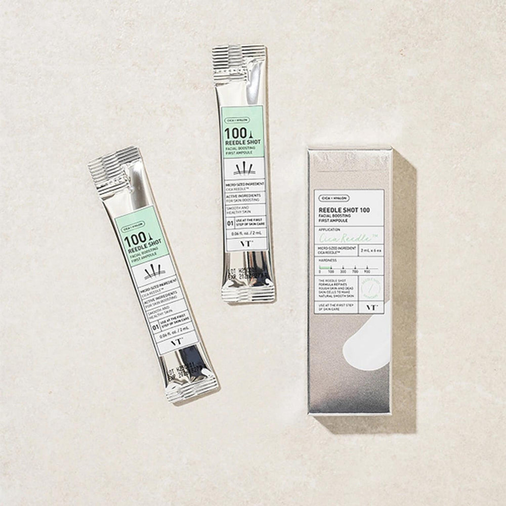 VT COSMETICS Reedle Shot Facial Boosting First Ampoule 薇缔面部焕肤滋润保湿 2mL