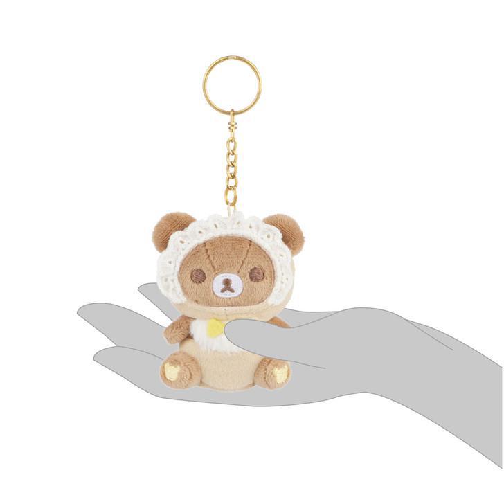 
                      
                        San-X Rilakkuma Original Baby Bonnet Series Keychain  轻松熊原创婴儿帽系列钥匙扣
                      
                    