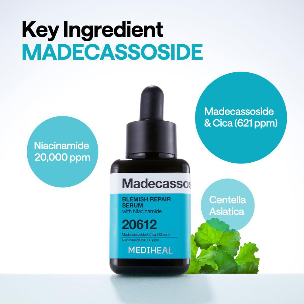 
                      
                        Mediheal Madecassoside Blemish Repair Serum 美迪惠尔积雪草苷淡斑修复精华 40mL
                      
                    