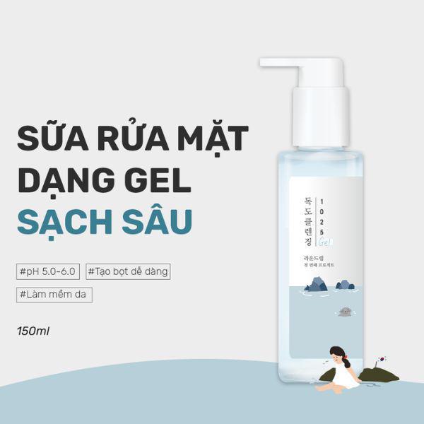 
                      
                        ROUND LAB 1025 Dokdo Cleansing Gel 柔恩莱独岛卸妆啫喱 150mL
                      
                    