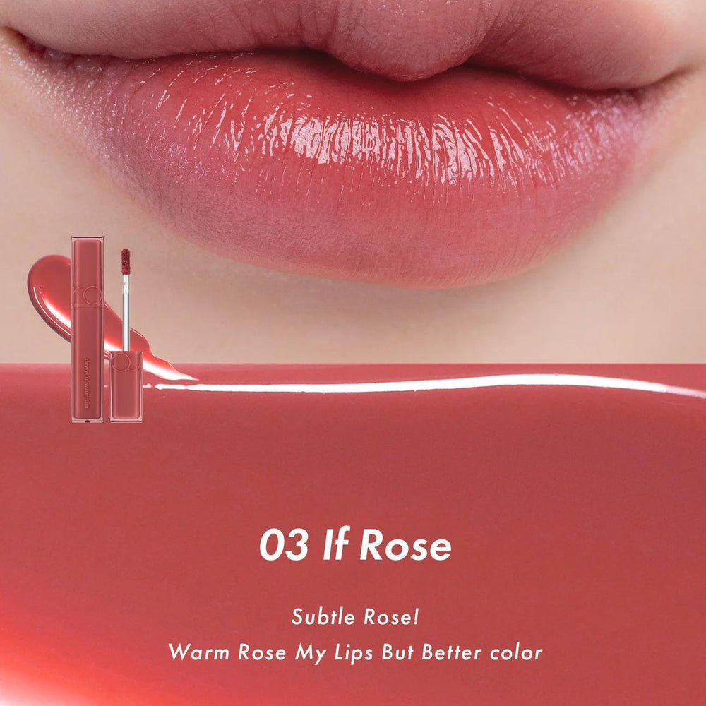 
                      
                        Rom&nd Dewyful Water Tint 柔魅得水光丰润唇釉
                      
                    