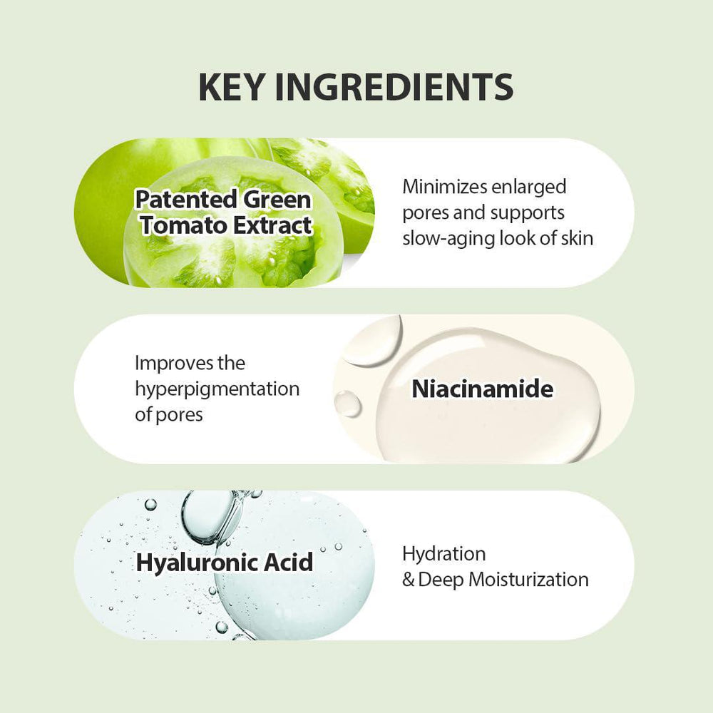 
                      
                        Sungboon Editor Green Tomato Pore Lifting Ampoule 韩国Sungboon Editor青番茄毛孔紧致保湿精华液 30mL
                      
                    