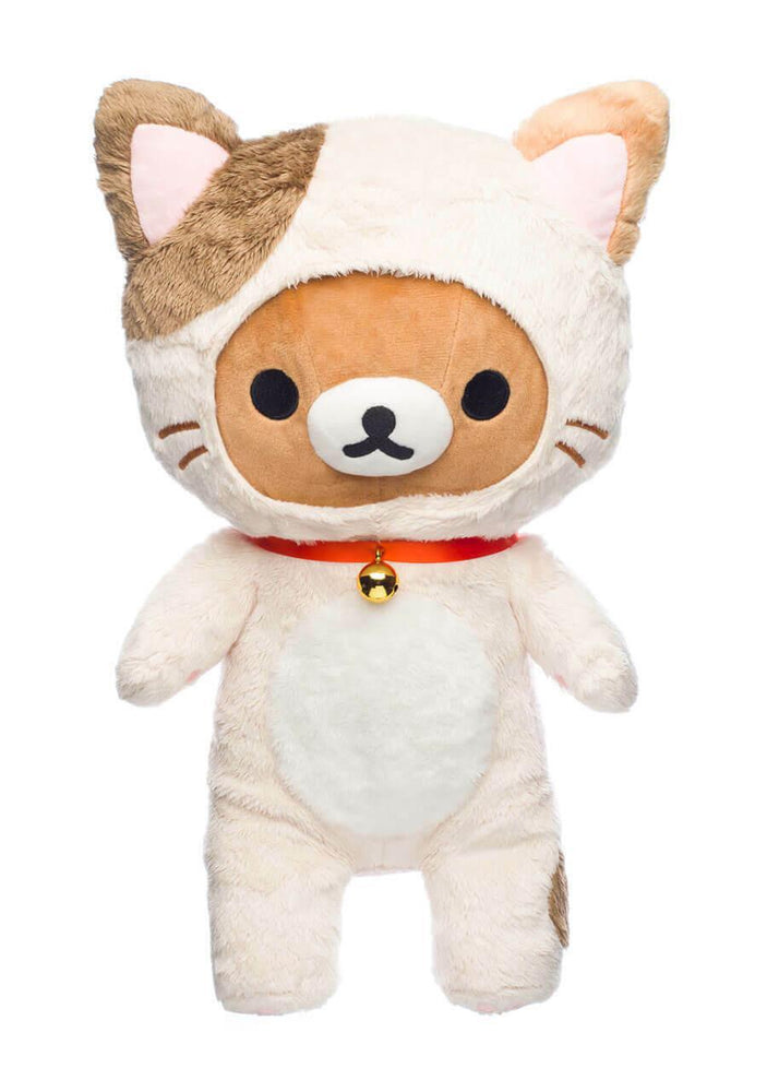 
                      
                        San-X Rilakkuma Cat 日本San-X猫咪服装轻松熊毛绒玩具 Medium 15in
                      
                    